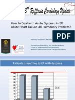 How To Deal With Acute Dyspneu in ER: Acute Heart Failure OR Pulmonary Problem?