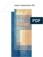 Systems of Psychotherapy: A Transtheoretical Analysis (FREE)