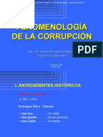 Fenomenología de La Corrupción en El Perú