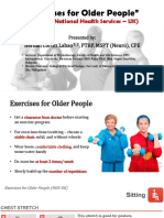 Exercises For Older People