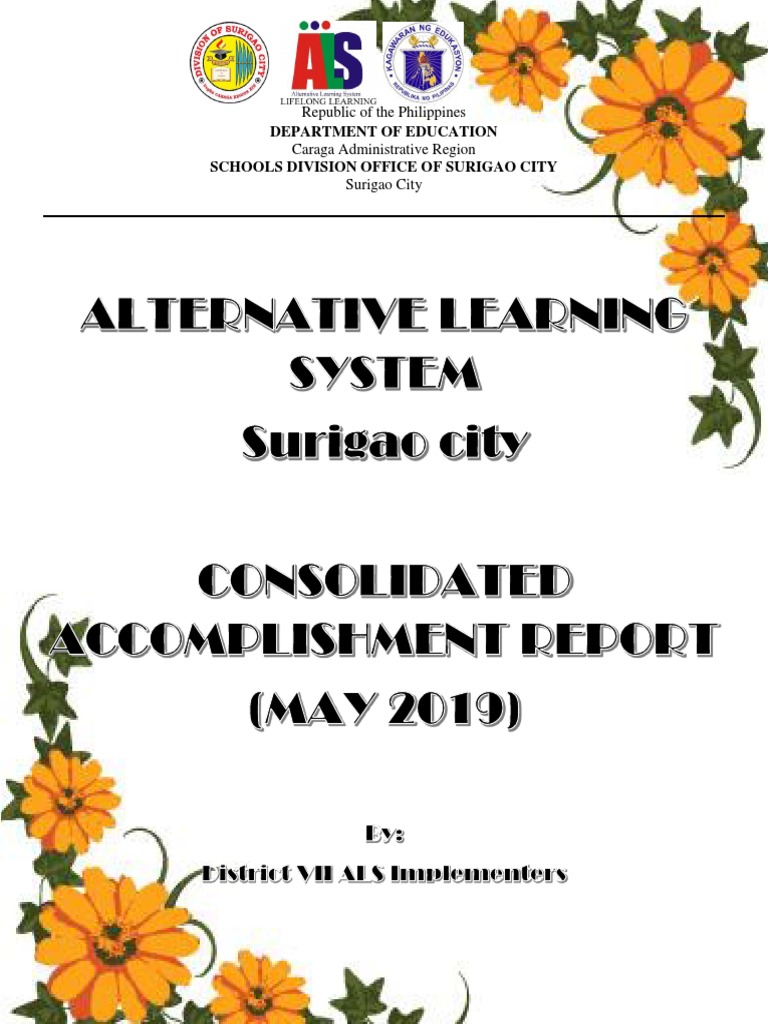 ALS Brigada Eskwela 2019 Overview | PDF | Learning | Behavior Modification