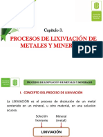 Lixiviación de metales y minerales: conceptos y procesos clave
