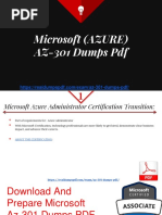 Microsoft (AZURE) AZ-301 Dumps PDF - Best Study Material Ever