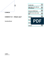 COMOS 10.1 What Is New en-US PDF