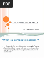 Composite Materials: Y Deepson John