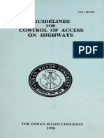 Control Highways: Guidelines