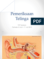 Bimbingan - Anatomi, Fisiologi, Pemeriksaan Fisik & Penyakit Telinga