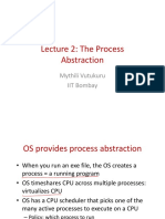 Operating Systems, Process Abstraction