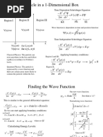 Particle in A 1-Dimensional Box: E X V DX D M