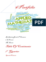 Math Portfolio 1
