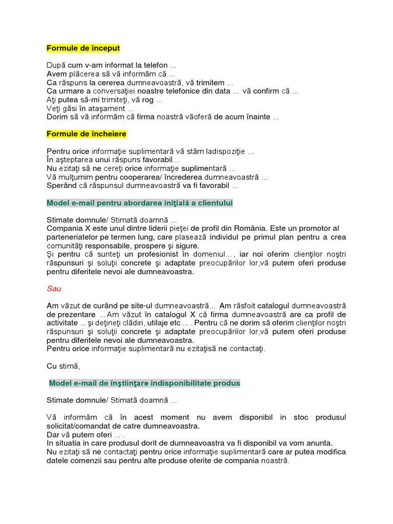 Formulare Mail