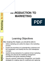 Introduction To Marketing