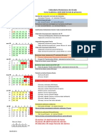 Calendario Primavera Etsist