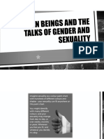 Human Beings and the Talks of Gender and Sexuality