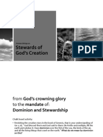 God's Stewards Care for Creation