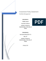 Investment Policy Statement