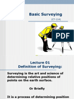 Introduction To Basic Surveying