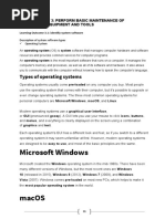 Microsoft Windows: Types of Operating Systems