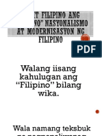Filipino o Pilipino