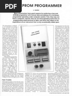 Mini Eprom Programmer: Ruffell