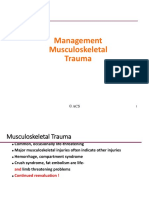 31. Management Musculoskeletal Trauma