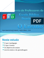 O Ensino Da Ebd