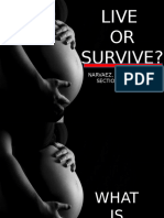Live OR Survive?: Narvaez, Amiel Harold G. Section 147
