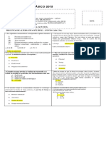 Examen Final 8 Básico Con Solucionario 2015