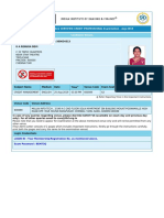 Iibf Admit Card 500034513 PDF