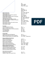 Excel Shortcut