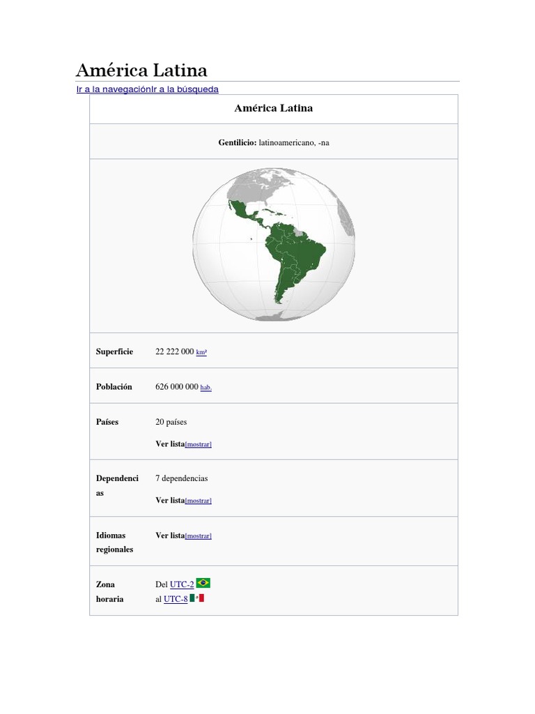 América Latina | PDF | America latina | Américas, image size:768x1024