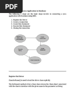 Steps To Connect A Java Application To Database