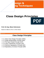 Class Design Principles