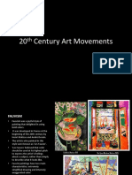 20th Century Art Movements