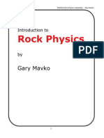 Rock Physics: Gary Mavko