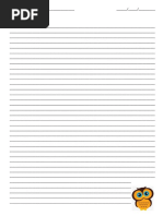 folha fichário caderno