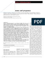 C Choroidal Melanoma and Pregnancy: Ase Series