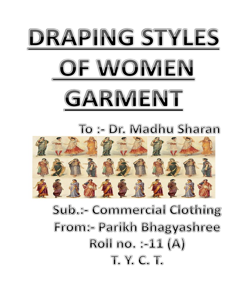 Draping, PDF, Clothing