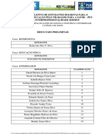 Seleção estudantes PET Saúde 2018/2019