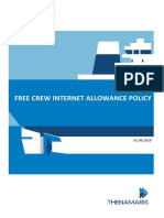 Free Crew Internet Allowance Policy PDF