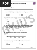 Byju's Practice Workshop: Capacitors - Part 1