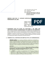 Tomas Castañeda - Pido Que Demandados Cumplan Sentencia