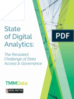 State of Digital Analytics:: The Persistent Challenge of Data Access & Governance