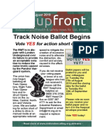 Upfront August 2019, Track Noise Ballot Special