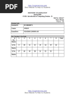 Spring 2010 MidTerm OPKST CS101 Bc100200572