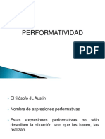 PERFORMATIVIDAD