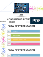 Consumer Electronics: Industry Analysis ON