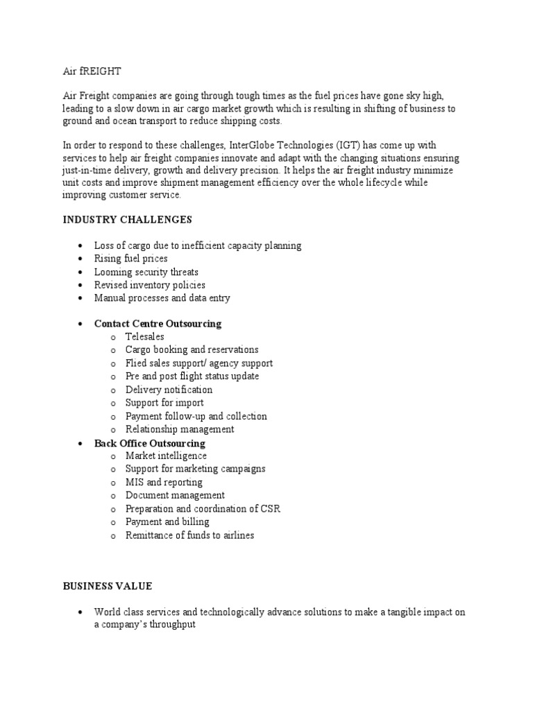 FedEx Operations | PDF | Business