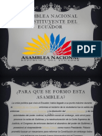 Asamblea Nacional Constituyente Del Ecuador