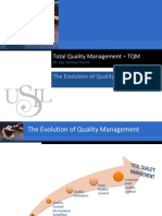 Total Quality Management - TQM